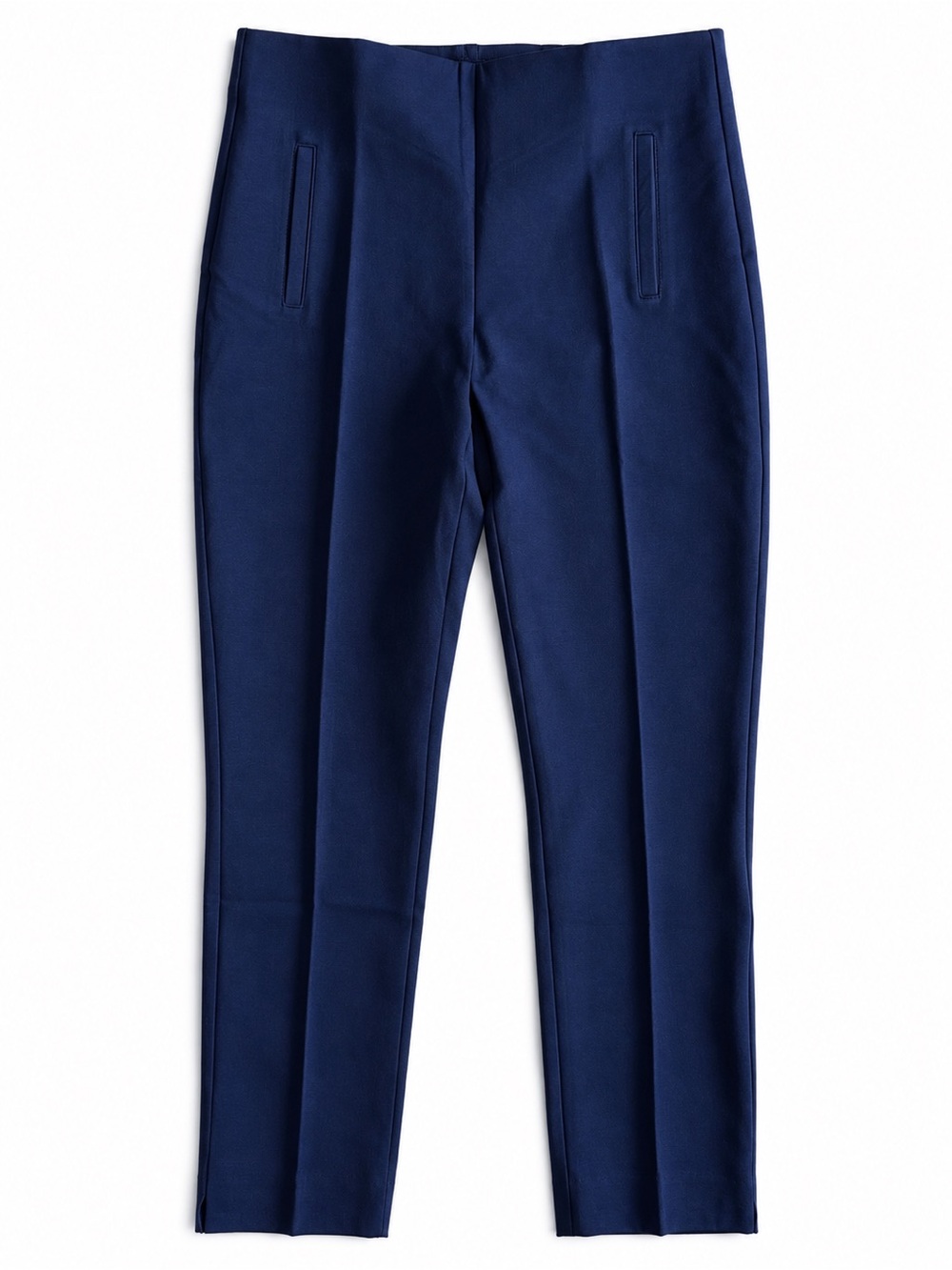 Chico’s So Slimming Juliet Slim Leg Ankle Pants Navy Size 1 (US 8)